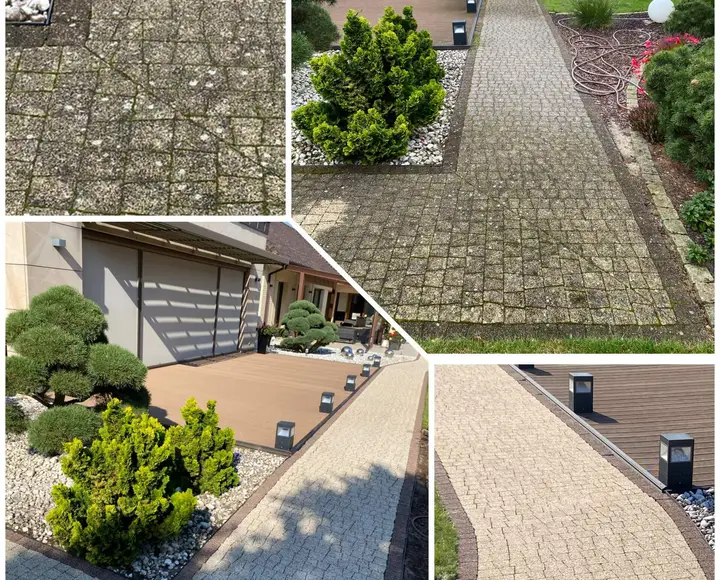 Mycie kostki brukowej ciśnieniowe – realizacja 8
