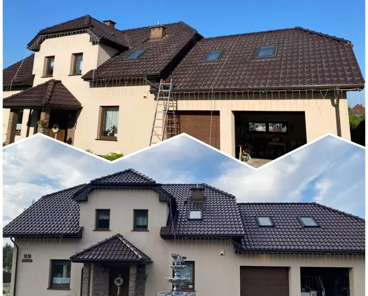 Mycie dachu ciśnieniowe – realizacja 9