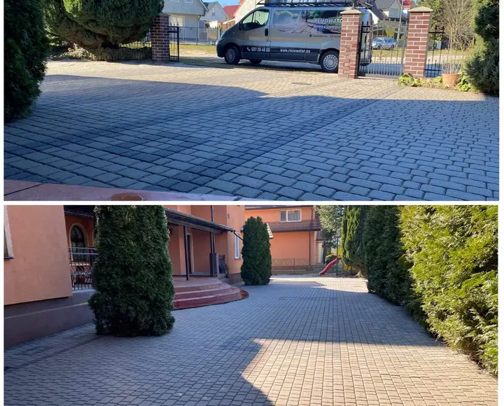 Mycie kostki brukowej ciśnieniowe – realizacja 18