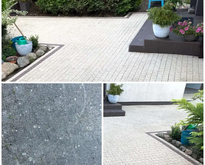 Mycie kostki brukowej ciśnieniowe – realizacja 22
